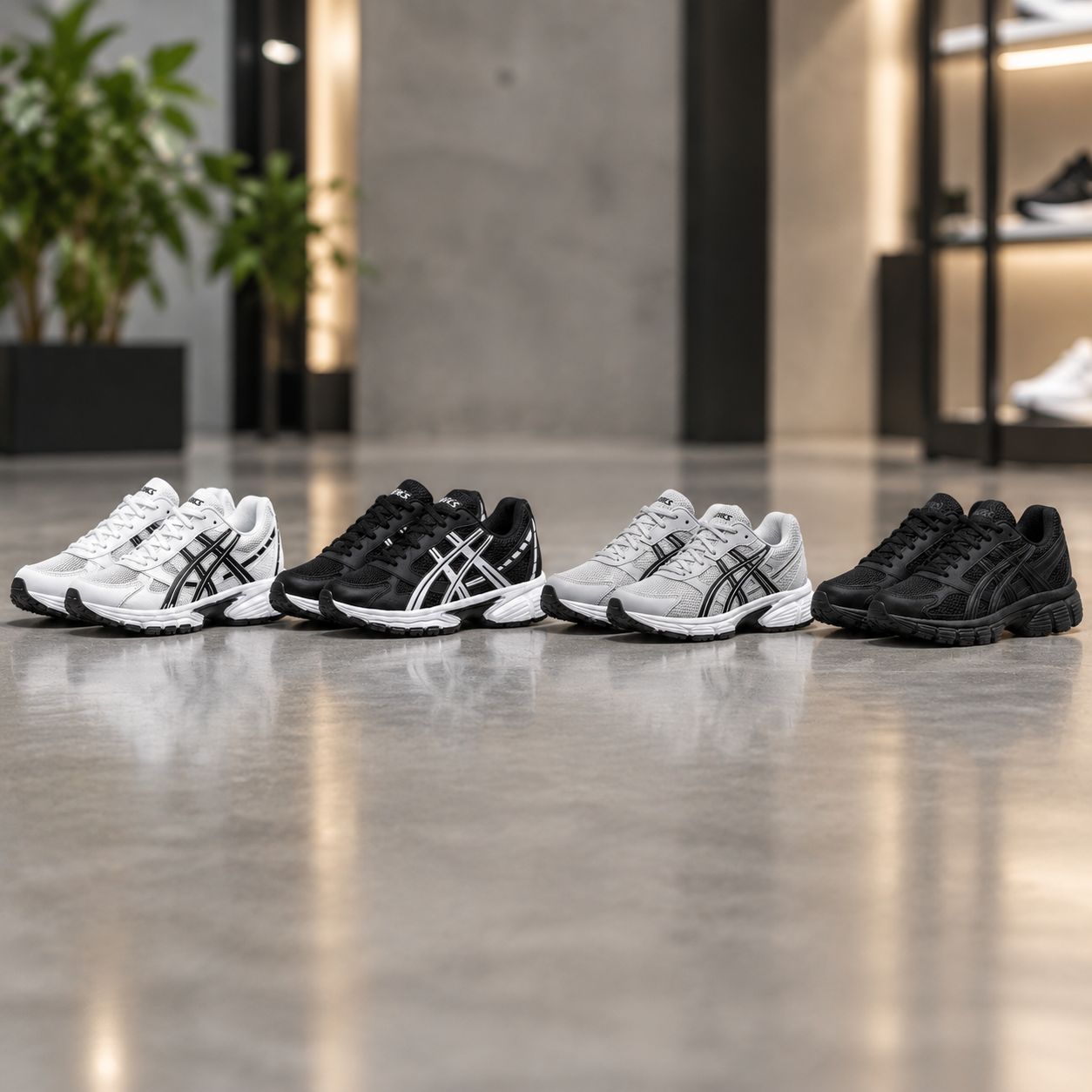 کفش ورزشی Asics مردانه مدل Arian-مشکی